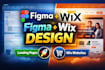 design or redesign wix website or figma website mockup