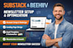 substack setup beehiiv newsletter beehiiv landing page beehiiv account manager