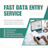 do fast and accurate data entry and content writing