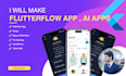 do flutter app development using flutterflow flutter developer flutter app dev
