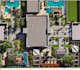 design landscape master plan,2d site layout,real estate development,urban render