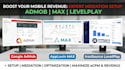 do bidding and waterfall on admob, max and levelplay