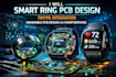 smart ring pcb design tinyml integration wearable pcb design for smartwatches
