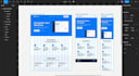 create responsive website UI UX in figma