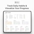 create custom notion dashboard for student, business and prd