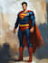 superhero character for comics