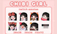 create custom chibi emotes  that boost your twitch engagement