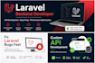 develop laravel backend and API