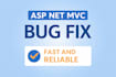 fix asp net mvc web forms bugs and sql server issues