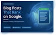 write SEO blog posts for saas, b2b tech, and software brands