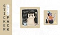 design custom cute sticker packs and digital illustrations