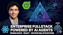 build a fullstack web app with spring boot and react and ai agents