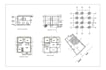 do autocad 2d drafting, floor plan, PDF to cad, revit 3d model
