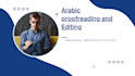 professionally proofread and improve your arabic content