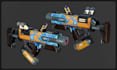 create your 3d stylized weapon