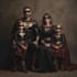make a family superhero portraits for you