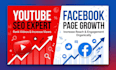 do advanced youtube SEO and facebook page