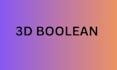 do 3d boolean presentation