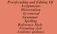 proofread, edit and ai removal from documents ,dissertation