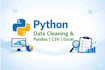 clean messy csv excel data using python pandas