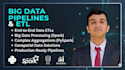 build big data pipelines and process datasets using pyspark and sql