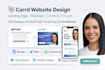 carrd website redesign carrd website design carrd landing page fix carrd website