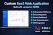 develop saas web app and ai software using mern stack