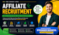 recruit targeted high converting affiliates to promote your affiliate program