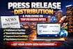 press release distribution and publishing on top PR medias website