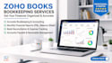 do the zoho books setup, bookkeeping, invoice, expense and gst accounting