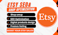 setup etsy store etsy product optimization etsy shop setup etsy seo