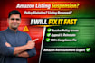 resolve amazon suppressed listing, policy issues fast