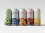 design premium beverage and energy drink can labels