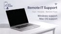 install and fix software issues on your computer remotely