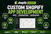 build custom shopify app, ai automation, checkout extension, graphql API integra