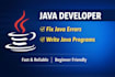 write simple java programs and help with basic error