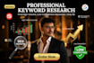 professional SEO keyword research for saas and tech products