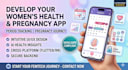 develop woman health, period, ovulation tracking mobile app