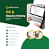 write your professional CV and cover letter