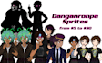 create custom danganronpa sprites