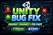 debug and fix unity scripts, errors and crashes in 24 hours