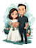 draw your couple caricature