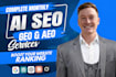 do complete monthly website on page GEO, aeo, local and ai SEO optimization