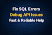 fix asp dotnet core API bugs errors and database issues fast