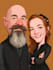 draw your couple caricature