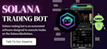develop telegram trade bot solana smart contract sol token trading bot mm bot
