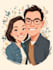 draw your couple caricature