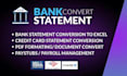convert bank statement pdf to excel