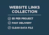 scrape website data into excel ,titles and links