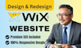 design professional business wix website